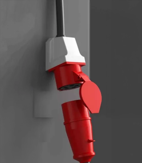 Plug into a standard socket.