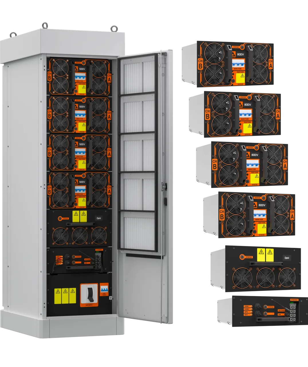 Modular by design. Online by default.